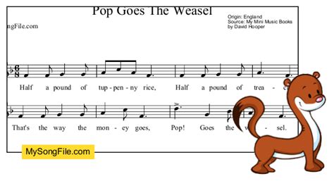 Pop Goes the Weasel | My Song File