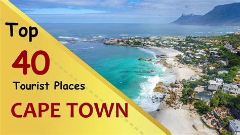 "CAPE TOWN" Top 40 Tourist Places | Cape Town Tourism | SOUTH AFRICA - YouTube