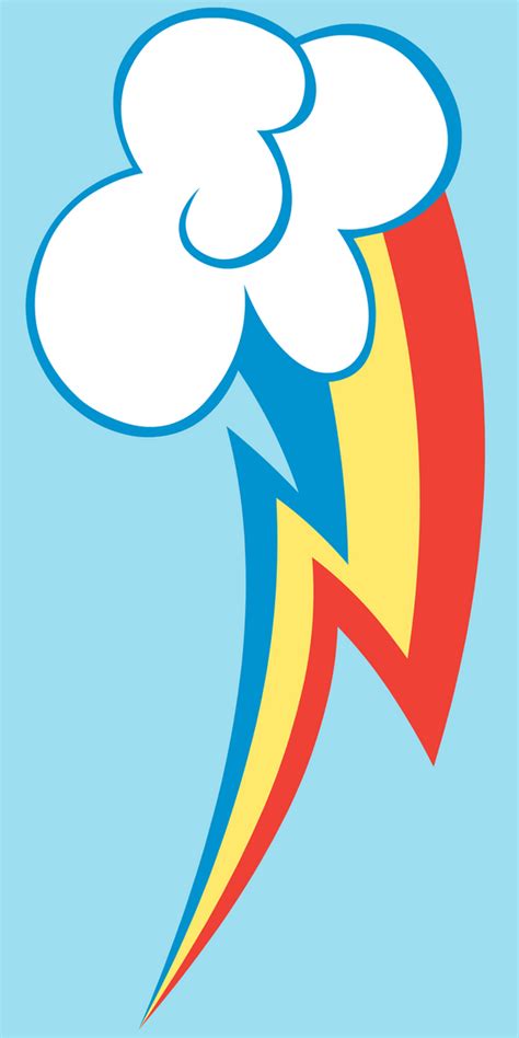 Cutie Mark: Rainbow Dash by Blanishna on DeviantArt