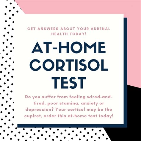 Salivary Cortisol Test - Dr. Nicole Cain, ND, MA