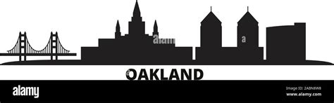 Oakland Skyline Silhouette