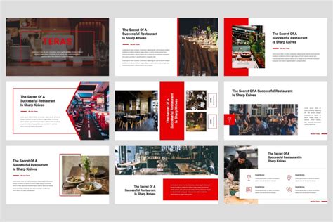 Teras - Restaurant Google Slides Template - Crella