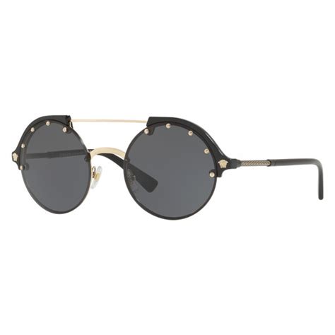 Versace - Sunglasses Versace Frenergy Round - Black - Sunglasses ...