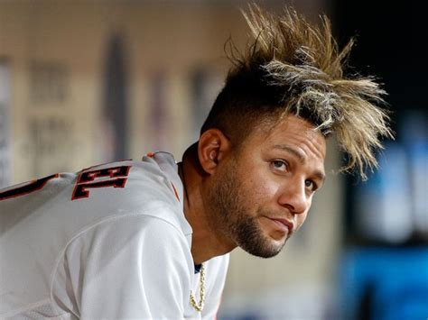 Astros first baseman Yuli Gurriel has MLB's craziest hair - Sports ...