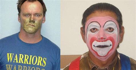 22 Hilarious Face Paint Mugshots You Can't Look Away From