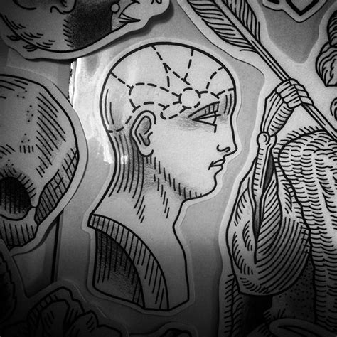 Know thyself! #2012tattoocompany #phrenology #tattooapprentice #darkartists… 12 Tattoos ...