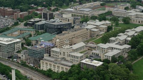 5K stock footage aerial video of Carnegie Mellon University, Pittsburgh, Pennsylvania Aerial ...