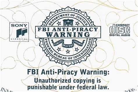 Pirating the Anti-Piracy Warning Label | By scanning the FBI… | Flickr