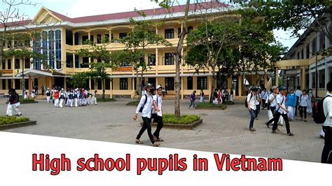 High School Pupils In Vietnam | Travel In Vietnam - YouTube