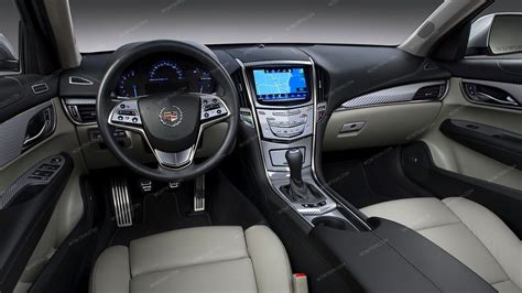 Cadillac ATS Sedan 2013-UP, For Models With 8-Inch Touch Screen, Over OEM Trim, Full Interior ...