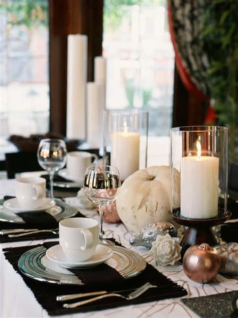 20 Elegant Thanksgiving Table Decorations Ideas