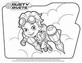 Rusty Rivets Coloring Pages At GetDrawings  Free Download sketch template