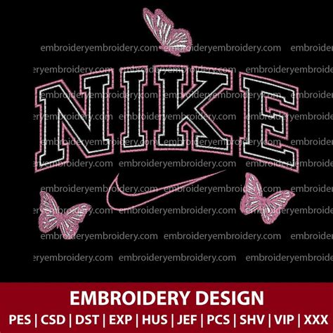 Nike Logo Machine Embroidery design | Nike Embroidery files