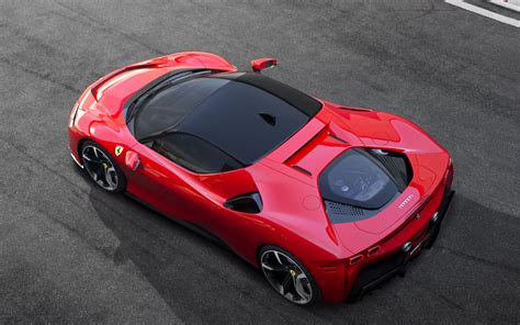 3840x2400 Ferrari SF90 Stradale Assetto Fiorano 2019 Upper View 4k HD ...