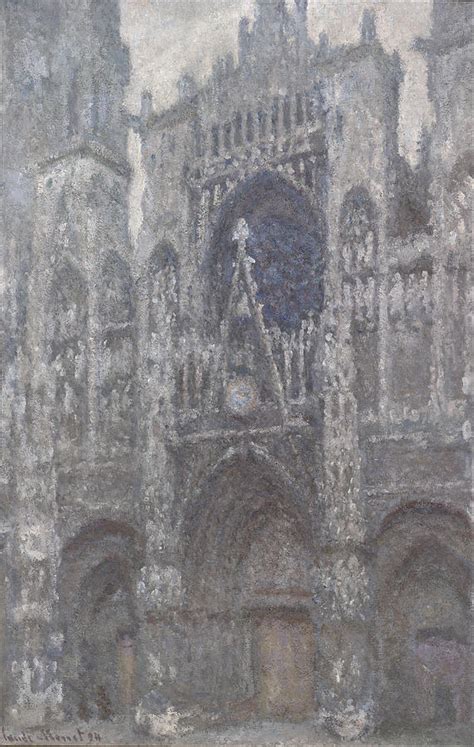 The Cathedral In Rouen Painting by Claude Monet | Fine Art America