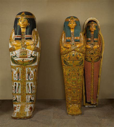 Coffin Set of the Singer of Amun-Re, Henettawy | Third Intermediate Period | The Metropolitan ...