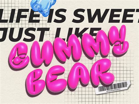 Gummy Bear - Poster by Kaviko AK on Dribbble