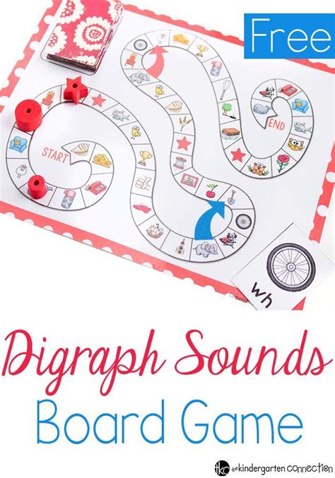 Digraphs Board Game | Phonics games, Board games, Phonics activities