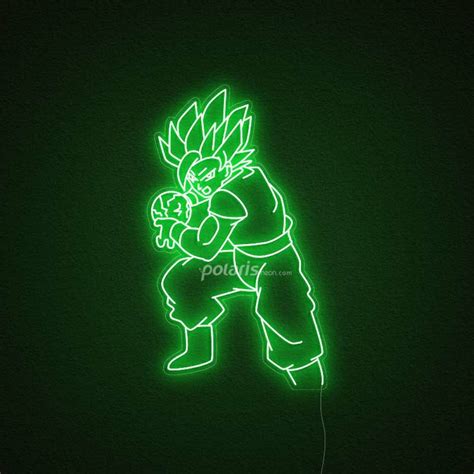 "GOKU SUPER SAIYAN 2 Kamehameha” NEON SIGN - Anime Neon Sign - Polaris – Custom Neon sign ...