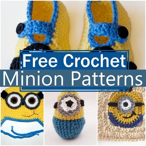 12 Free Crochet Minion Patterns - All Crochet Pattern