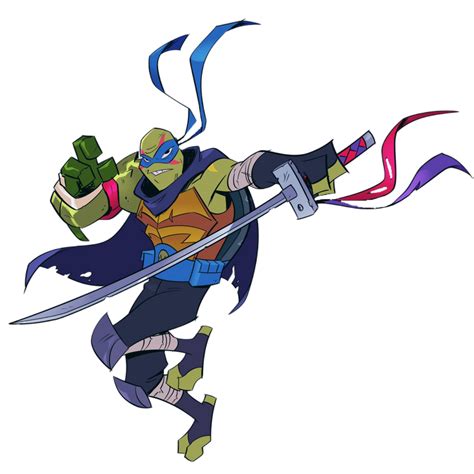 Future Leo (rottmnt movie) png by jalonct on DeviantArt