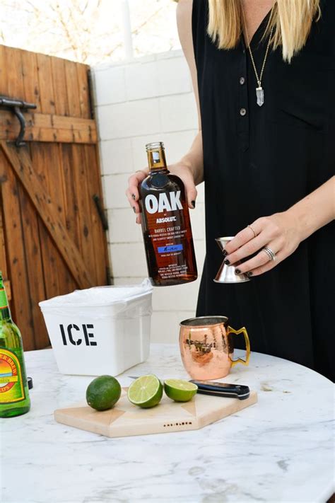 Oak by Absolut Vodka Mule Recipe | Recipe | Kid drinks recipes, Vodka ...