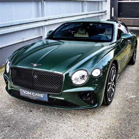 Bentley Continental GT in Verdant Green | Bentley continental gt ...