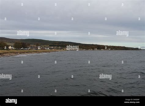 Golspie waterfront Scotland November 2013 Stock Photo - Alamy