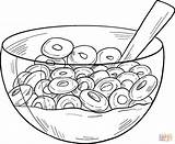 Cereal Bowl coloring Page  Free Printable Coloring Pages sketch template