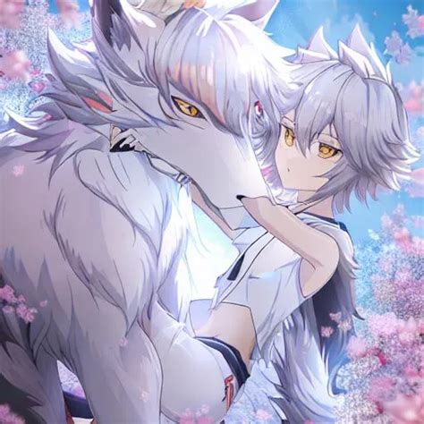 Anime Wolf Boy And Girl