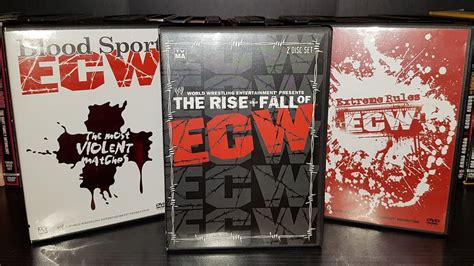 WWE ECW DVD Collection Part 1 - YouTube