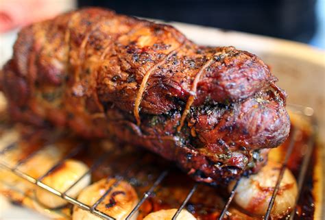 Recipe for roast stuffed pork shoulder - The Boston Globe