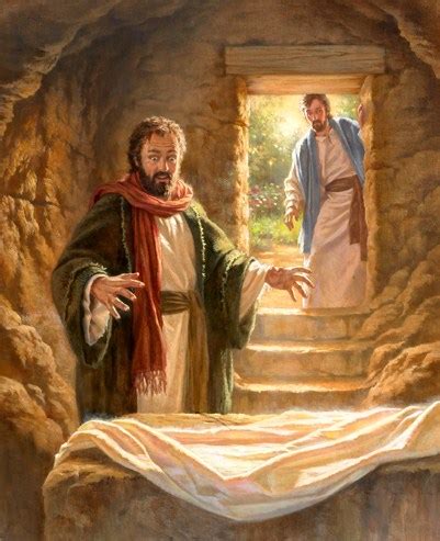 Jesus Empty Tomb Painting at PaintingValley.com | Explore collection of ...