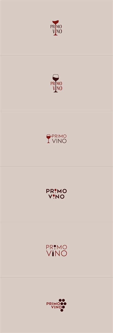 Wine Shop logo options :: Behance