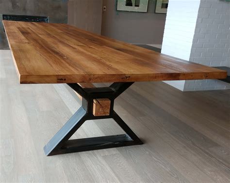 The Executive Conference Table Custom Solid Wood Table - Etsy | Industrial dining room table ...
