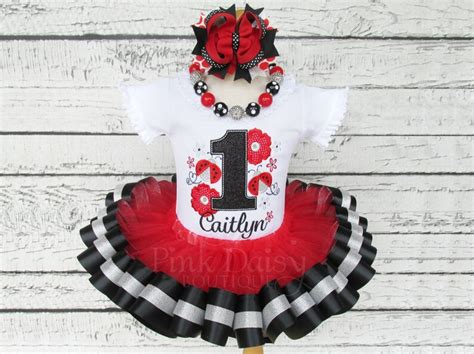 Ladybug Birthday Outfit Ladybug Birthday Tutu Outfit Red - Etsy