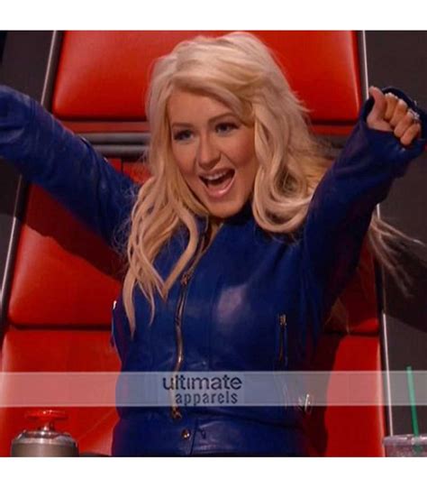 Christina Aguilera Leather Jacket (On The Voice)