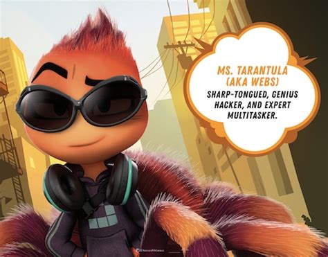 Ms. Tarantula from The Bad Guys – Featured Animation