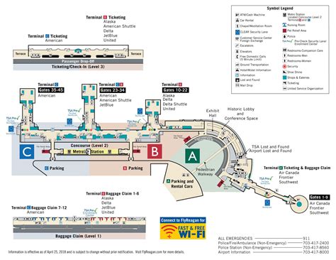 Washington Dc Airports Map: A Guide To Navigating The Capital's Skyports - Map Of Europe