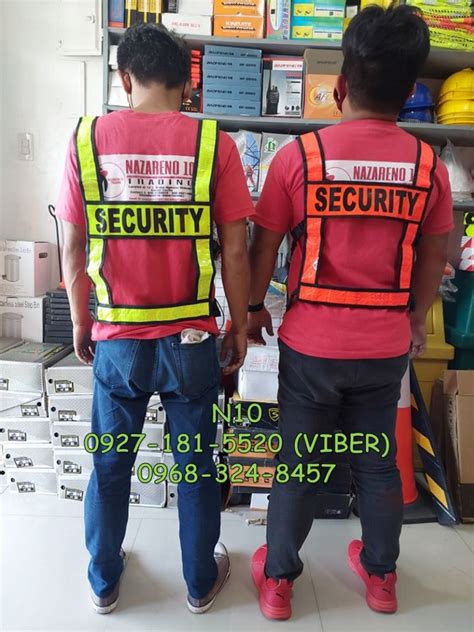 safety vest security, Men's Fashion, Coats, Jackets and Outerwear on ...