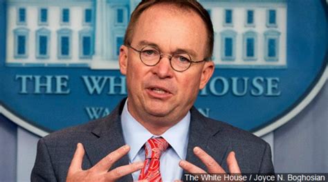 Mick Mulvaney Says He's Resigning From Trump Administration After ...