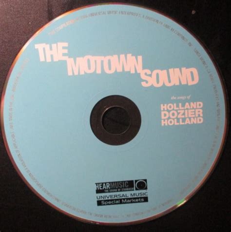 The Motown Sound: The Songs of Holland Dozier Holland (CD DISC ONLY no ...