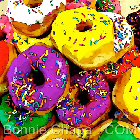 Donut Sprinkles Cake Fun Colorful Dessert Bakery Food Limited - Etsy