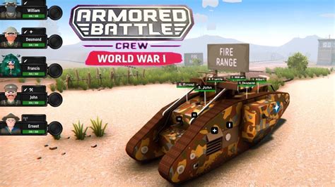 World War 1 Tank Warfare and Crew Management Simulator - Gameplay PC ...