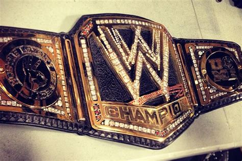 Pic: John Cena's custom WWE championship title with new side plates ...