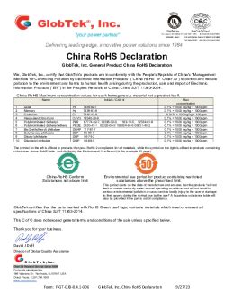 ISO Certifications | GlobTek