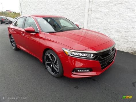 2018 San Marino Red Honda Accord Sport Sedan #123536125 Photo #5 | GTCarLot.com - Car Color ...