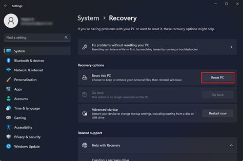 Recovery Options in Windows 11: You Have Multiple Choices - MiniTool