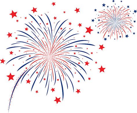 Independence Day Fireworks Illustrations, Royalty-Free Vector Graphics ...