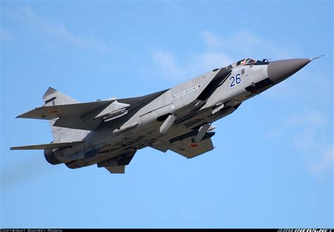 MiG-31 Foxhound Long-range Interceptor Aircraft |Russian Military Aircraft Picture